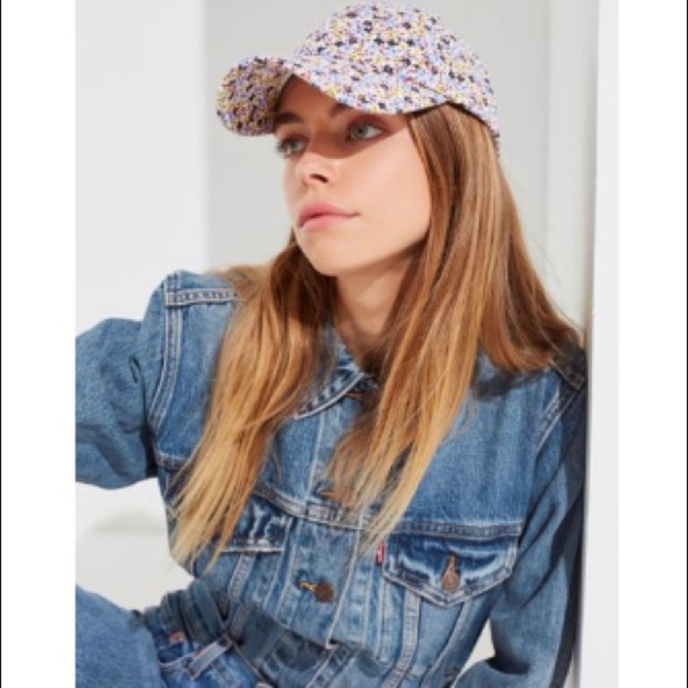 UO printed canvas baseball hat